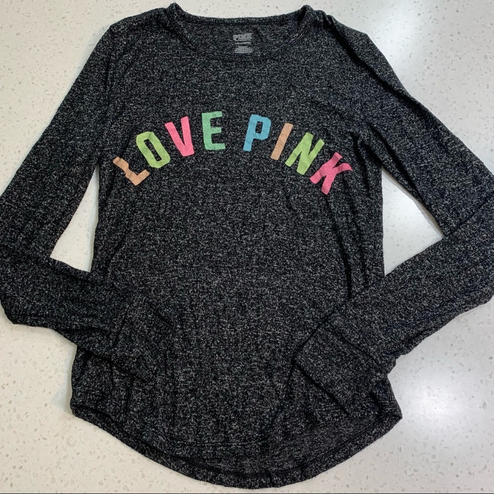 PINK love pink long sleeve top